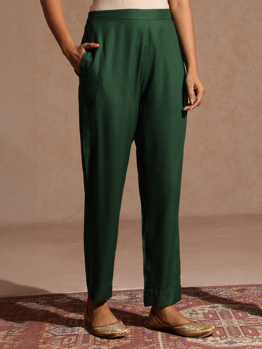 Janasya Women's Maroon Rayon Yoke Embroidered Sequinned Straight Kurta Set With Dupatta